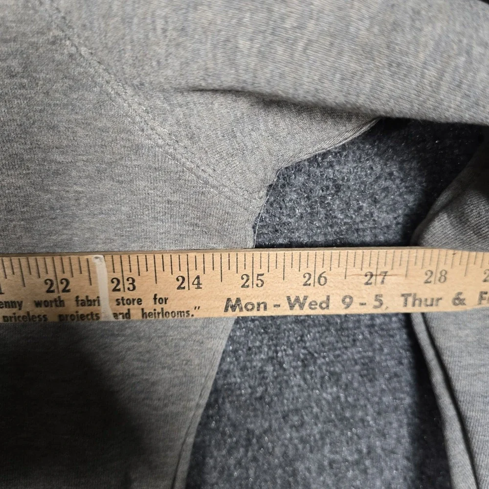Fear of God Essentials Hoodie Mens Size Small Dark Oatmeal Gray Sweatshirt FLAW